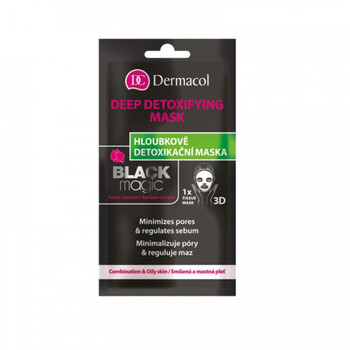 Black Magic Deep detoxifying Mask - Textilné hĺbkovo detoxikačná maska